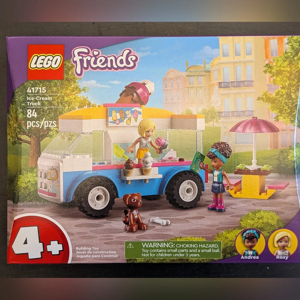LEGO Friends Ice-Cream Truck Toy 41715, Summer Vehicle Set